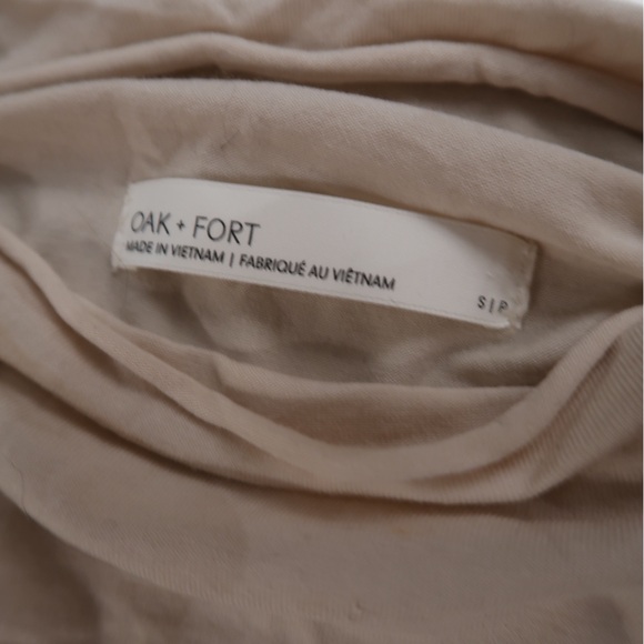 Oak + Fort Cream basic mockneck. - Picture 2 of 2